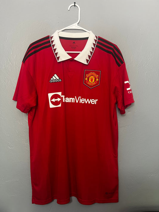 2022-23 Manchester United Home Shirt- New (L)